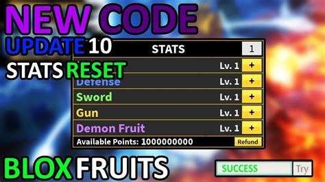 New All Working Codes For Blox Fruits Roblox Blox Fruits Mobile Legends