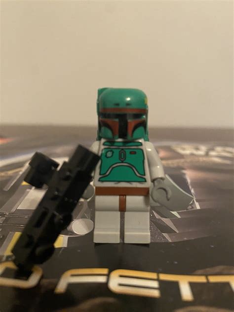 Lego Star Wars Jango Fett Minifigure Set 7153 With Instructions And