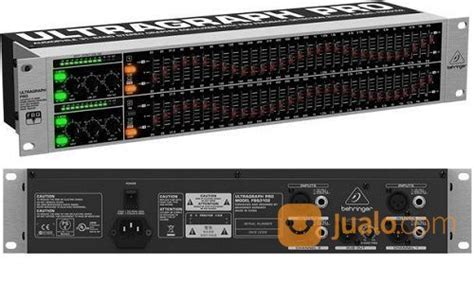 When it comes to eqs, dbx is who the pros turn to. Audio System Equalizer