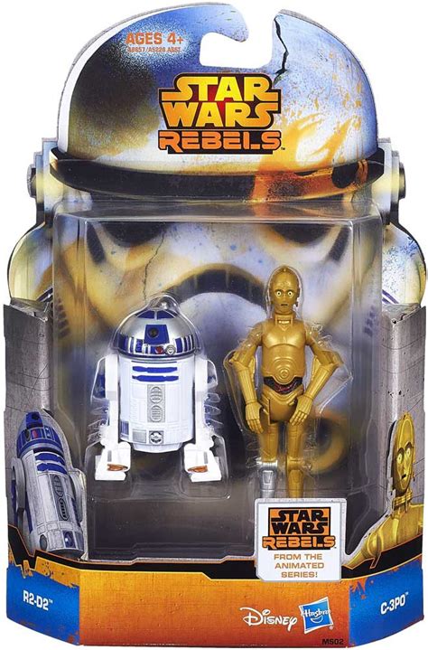 Star Wars Rebels Mission Series C 3po And R2 D2 Action Figure 2 Pack Ms02
