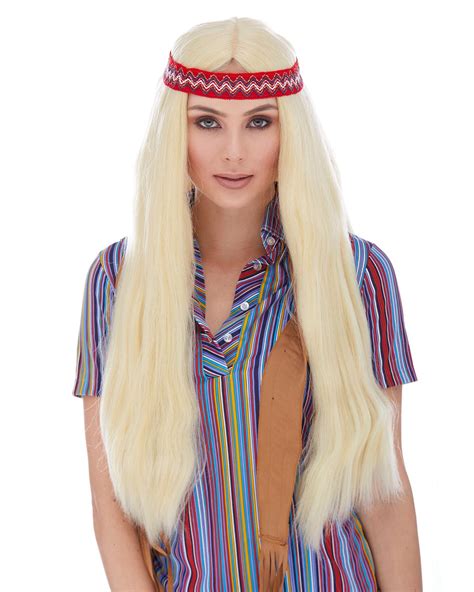 Hippie W Detachable Costume Wig By Characters Best Wig Outlet
