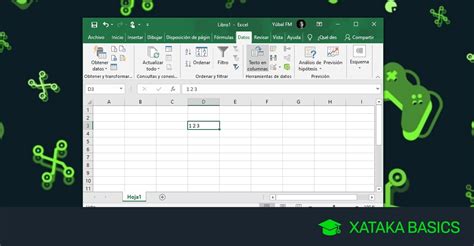 Cómo dividir celdas en Excel separando su contenido