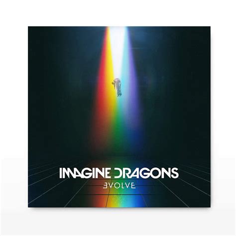 Imagine Dragons Evolve Album Cover Celebrity Art Canvas Poster Etsy