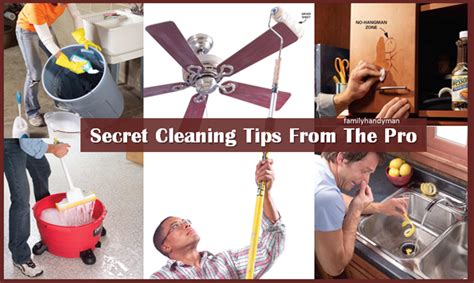 Great DIY Secret Cleaning Tips From The Pros Make Your House Clean And