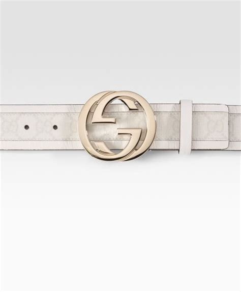 White Gucci Belt For Men Paul Smith