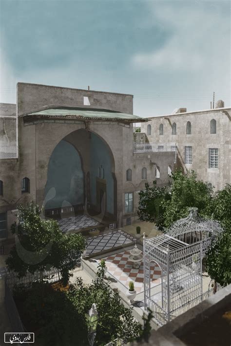 صور تاريخية ملونة بيت جبرائيل دلّال في حلب التاريخ السوري المعاصر