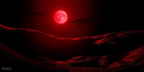 1920x1080px Free Download Hd Wallpaper Red Moon Desert Blood