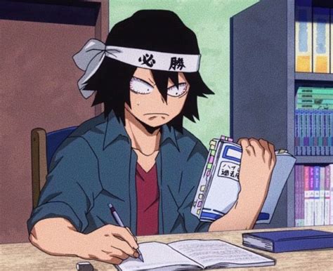 Studying Kirishima Anime Characters Kirishima My Hero Academia