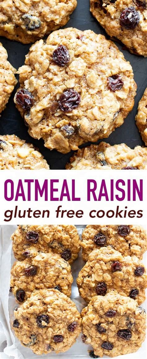 Classic oatmeal cookies are soft, chewy & so easy to make 12 different ways. Classic Gluten Free Oatmeal Raisin Cookies Recipe (Vegan ...