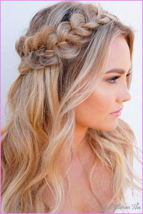Long Hairstyles Half Up Half Down - LatestFashionTips.com