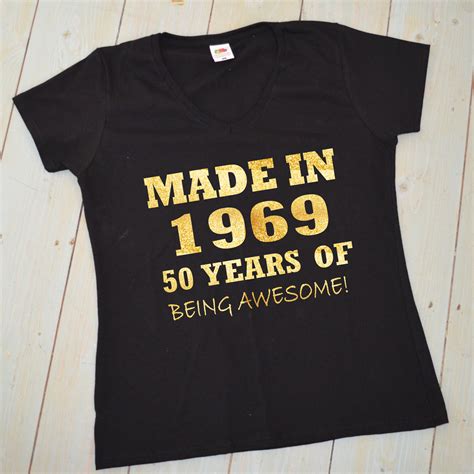 Personalised Birthday Adult T Shirt Being Awesomewomen The