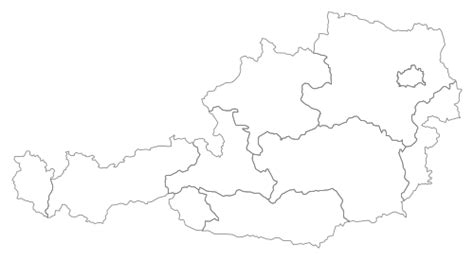 Obrázek Klipart Mapa Rakouska Zdarma Ke Stažení V Rozlišení 500x275 Px
