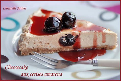 Cette recette de cheesecake nous est réalisée par charline de notre brigade du miam ! Cheesecake aux cerises amarena