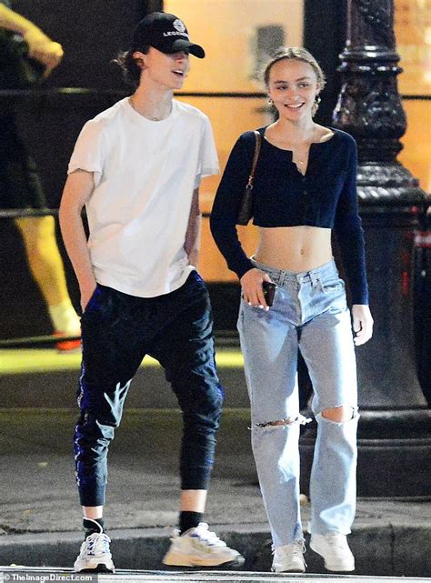 Lily Rose Depp Reveals Her Toned Torso In Crop Top On Date Night With