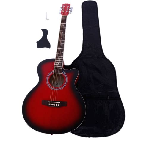 38 Acoustic Guitar For Kids Spruce Front Cutaway Classic Musical