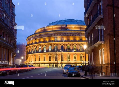The Royal Albert Hall At Dusk Kensington Gore South Kensington
