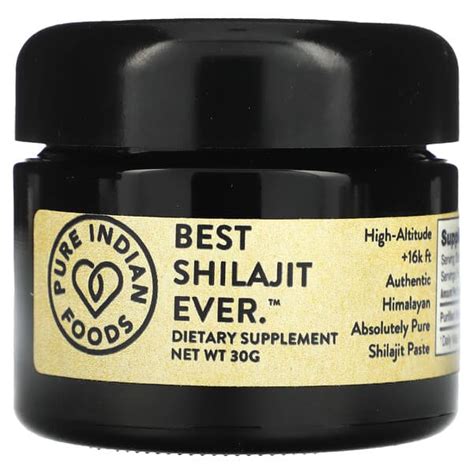 Pure Indian Foods Best Shilajit Ever 30 G