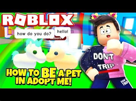 Today in roblox adopt me i manage to get every one of the new golden pets for free! *WORKS* How to Be a PET in Adopt Me! (Roblox) - YouTube in ...