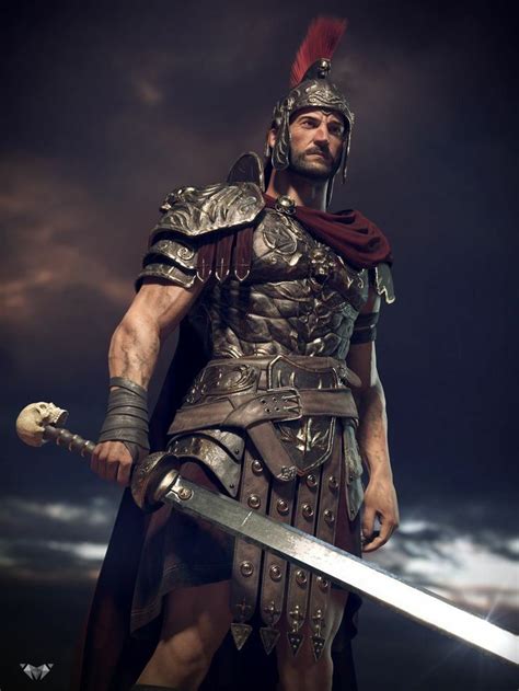 Decurión Romano Roman Armor Roman Centurion Roman Warriors
