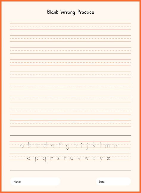 8 Best Blank Printable Alphabet Letters Pdf For Free At Printablee