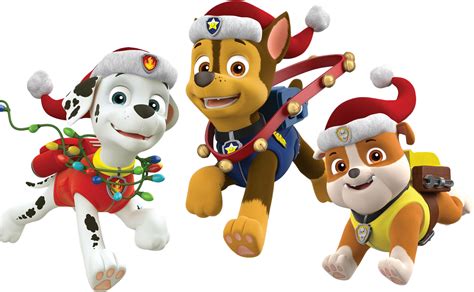 Paw Patrol Christmas Png Png Image Collection