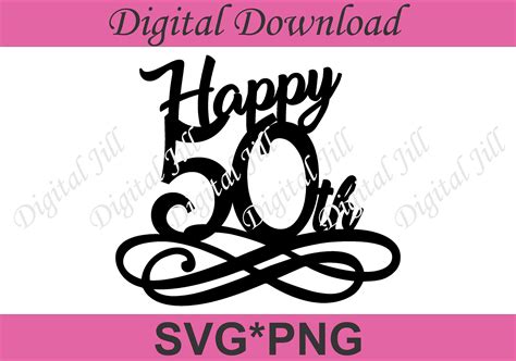 50th Birthday Girl Svg