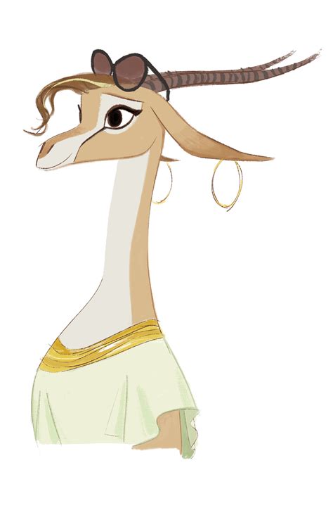 Zootopia Early Gazelle Concept Art Disneys Zootopia Photo