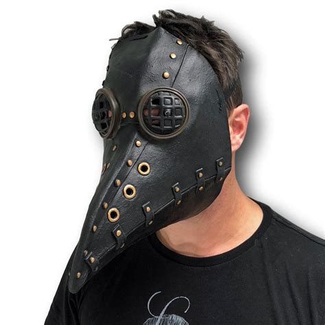 Plague Doctor Led Mask Rubber Johnnies Masks