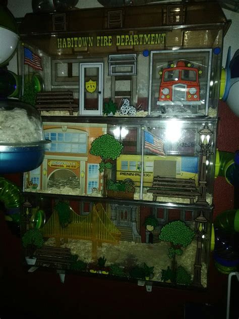 Cool Hamster Vintage Habitrail Living World Stackers Complete With