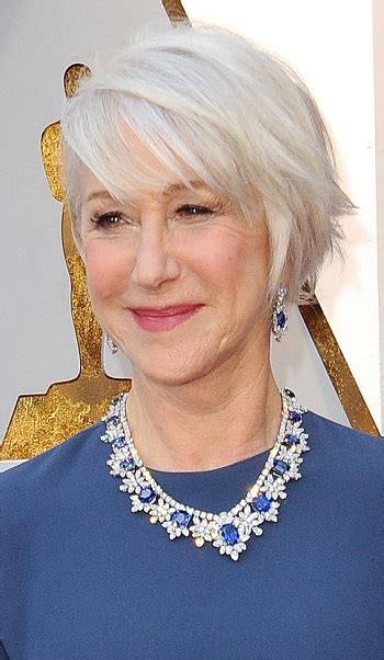 Pin By Cathy Wilson On Hair Helen Mirren Hair Short Hair Back Hair