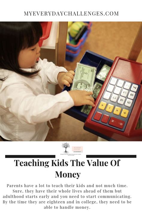 Teaching Kids The Value Of Money Teaching Kids Teaching Kids