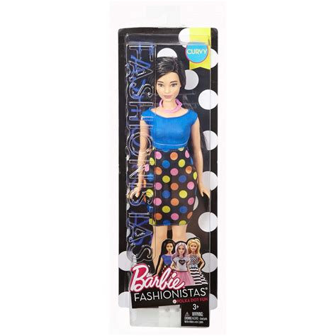 Barbie Fashionistas Polka Dot Fun Curvy Body Doll