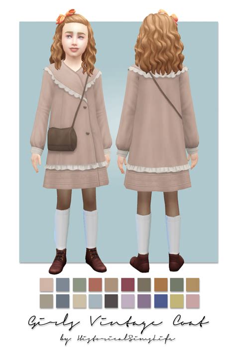 Ts4 Knitted Shrug History Lover S Sims Blog Sims 4 Si