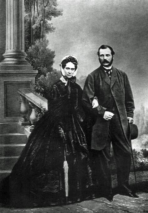 Alexander Ii And His Wife Исторические фотографии Фотографии