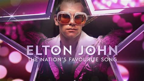 Image Gallery For Elton John The Nations Favourite Song Tv