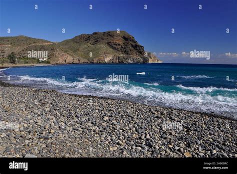 Playa De Las Negras Cabo De Gata Spain Stock Photo Alamy