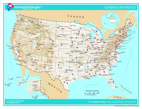 Stany Zjednoczone Mapa Mapy Usa Travelin