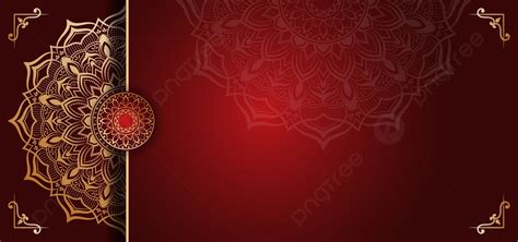 Luxury Royal Golden Mandala Background With Borders For Invitation And