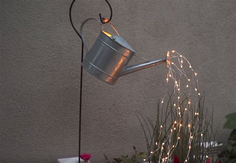 Light Your Garden With A Watering Can