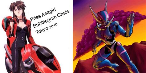 Bubblegum Crisis Tokyo 2040 Priss Asagiri Pop Culture Art Anime