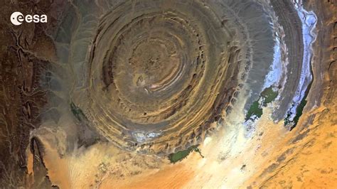 It's heaven for a geologist. Richat structure, Mauritania | Desert bullseye - YouTube