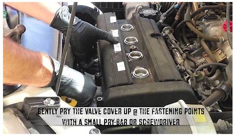 97-01 Honda CR-V 2.0L Valve Cover Gasket Replacement - YouTube