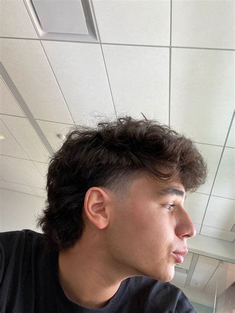 Chemo curls grey curly hair short curly hair short curly styles. lol this is my mullet in 2020 | Mohawk hairstyles men ...
