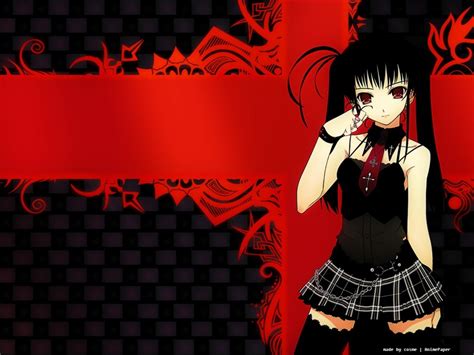 40 Red And Black Anime Wallpaper On Wallpapersafari