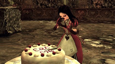 Image Alice Eating Eat Me Cakepng Alice Wiki Fandom Powered By Wikia