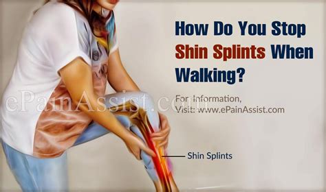 How Do You Stop Shin Splints When Walking