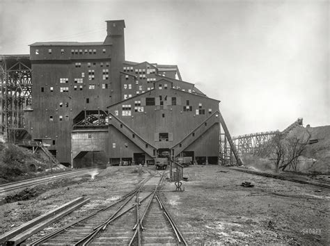 1900 Woodward Coal Breaker Kingston Pennsylvania Shorpy Historic