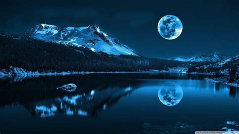 Moonlight Landscape Wallpapers Top Free Moonlight Landscape
