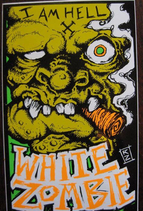 Vintage White Zombie Promo Concert Tour By Thewaybackmachine Zombie