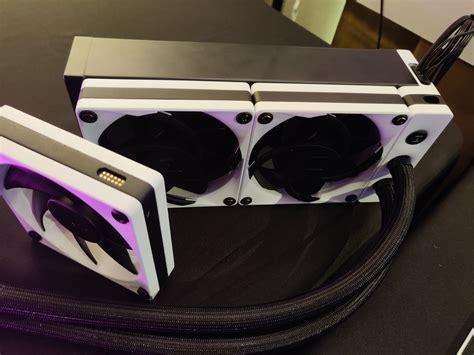 First Peek: Hyte's Bonkers THICC Q60 CPU Cooler Has a Phone-Size Screen